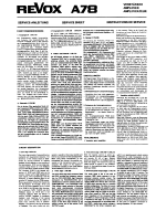 Revox A-78-Service-Manual 